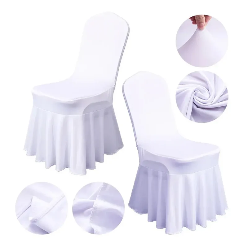 Housse de chaise de mariage, décoration
