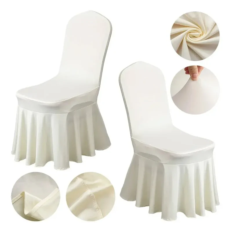 Housse de chaise de mariage, décoration