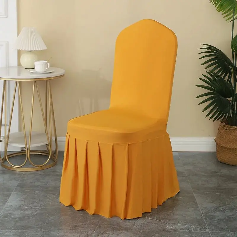 Housse de chaise de mariage, décoration