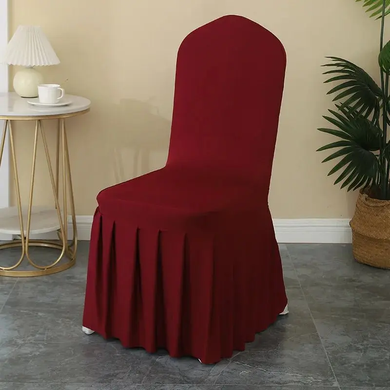 Housse de chaise de mariage, décoration