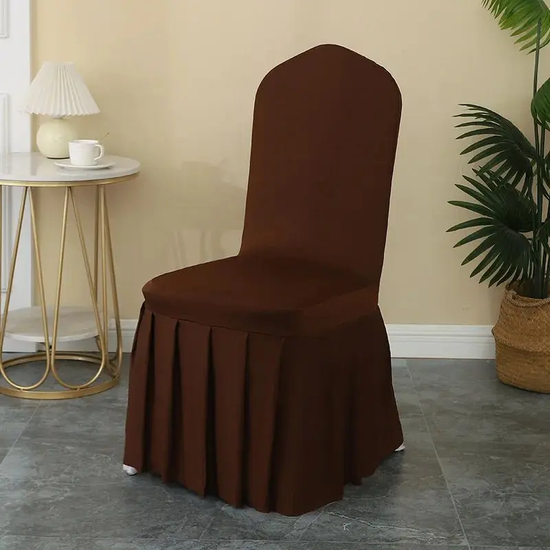 Housse de chaise de mariage, décoration