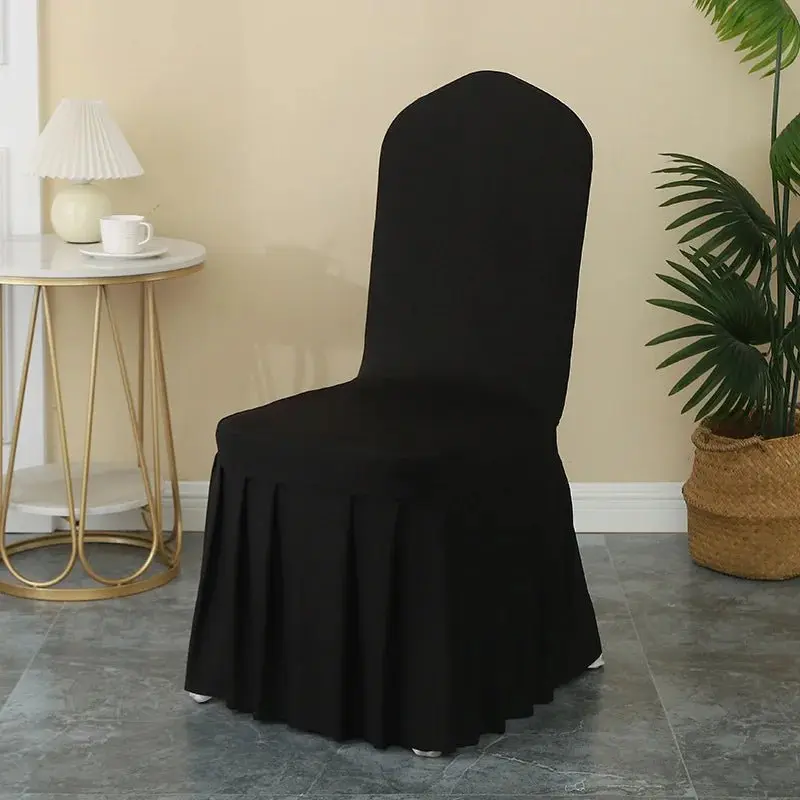Housse de chaise de mariage, décoration