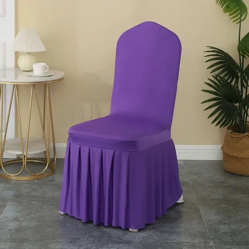 Housse de chaise de mariage, décoration