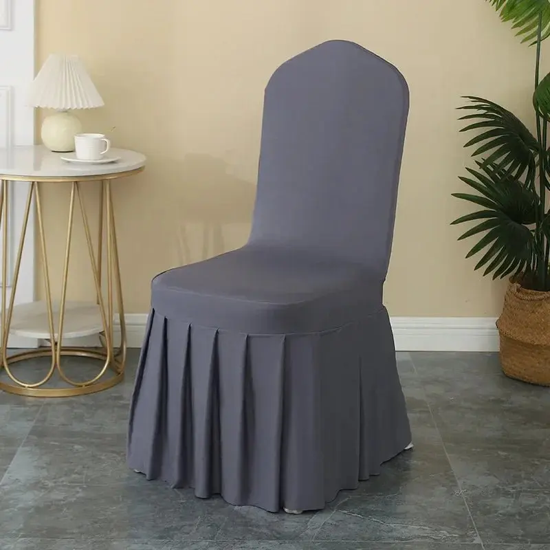 Housse de chaise de mariage, décoration