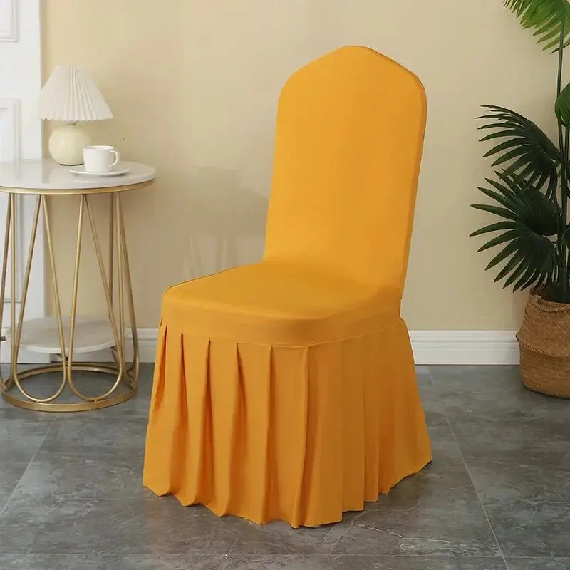 Housse de chaise de mariage, décoration