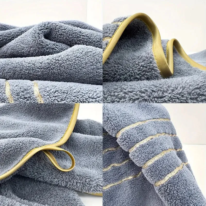 Lot serviettes de bain 2/3/6/8 pièces