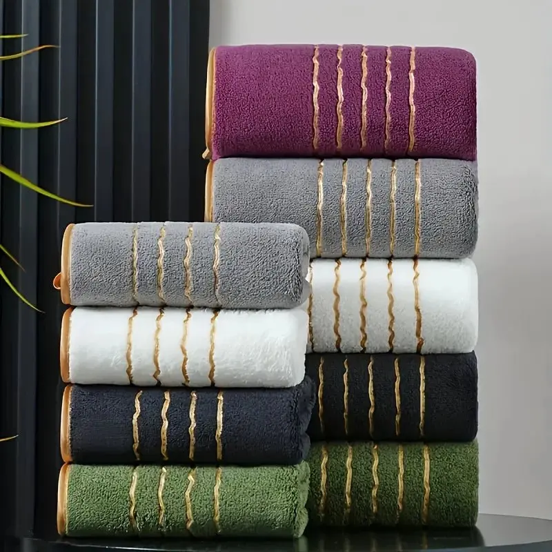Lot serviettes de bain 2/3/6/8 pièces