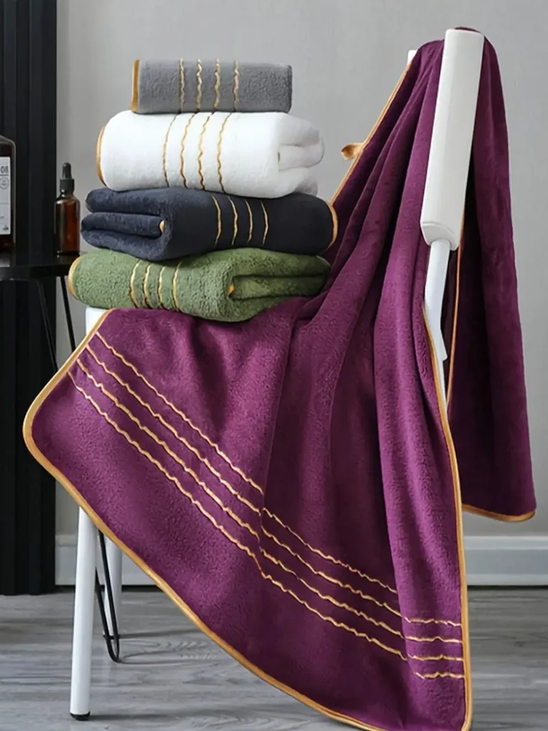 Lot serviettes de bain 2/3/6/8 pièces