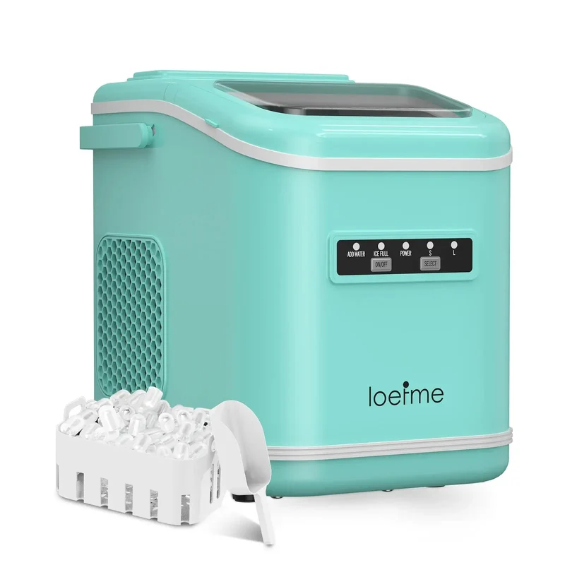 Machine à glaçons portable LOEFME 12 kg/24h