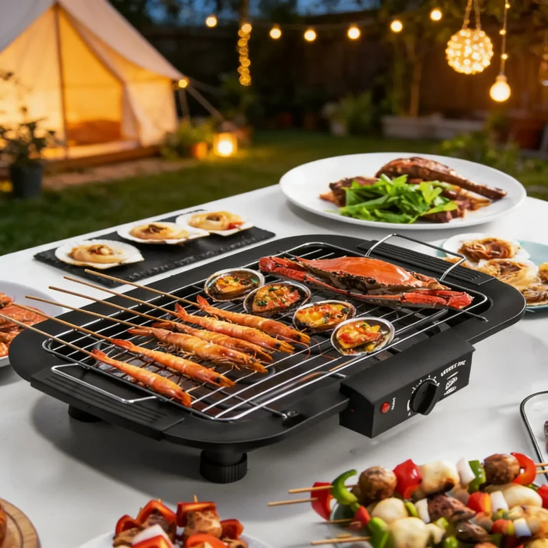 Grill électrique de table d'intérieur