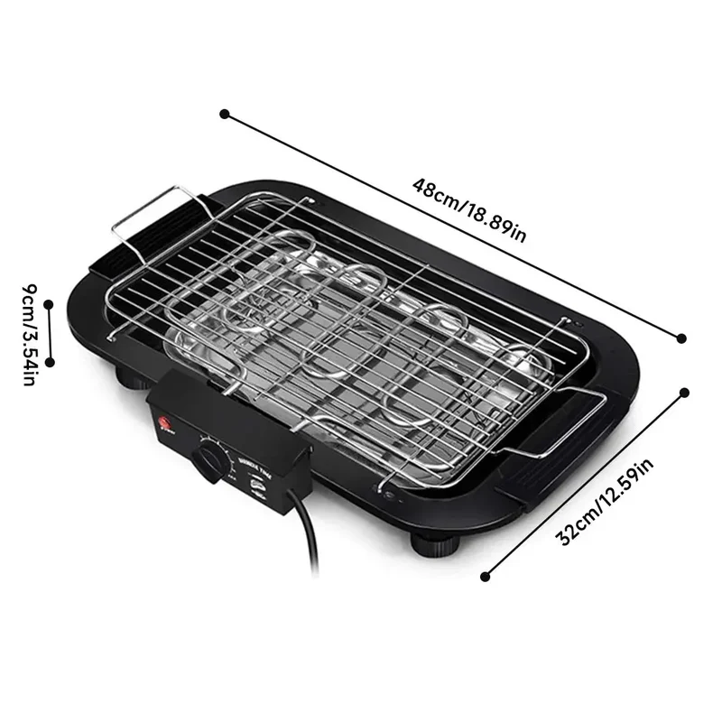 Grill électrique de table d'intérieur
