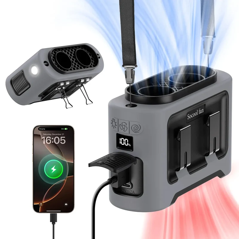 Ventilateur de Taille Portable