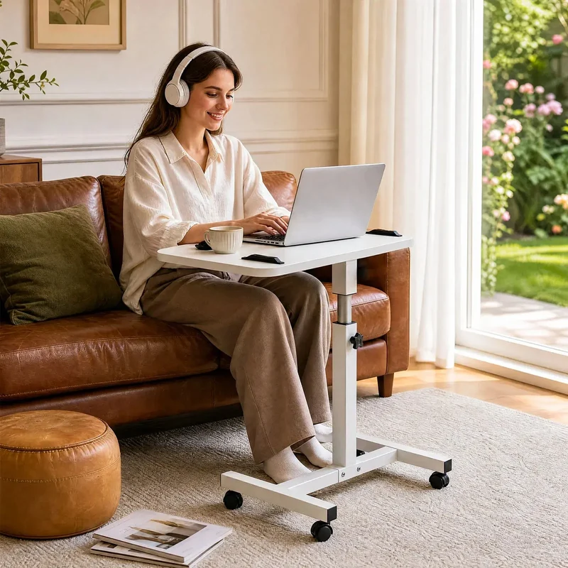 Bureau plateau inclinable en hauteur