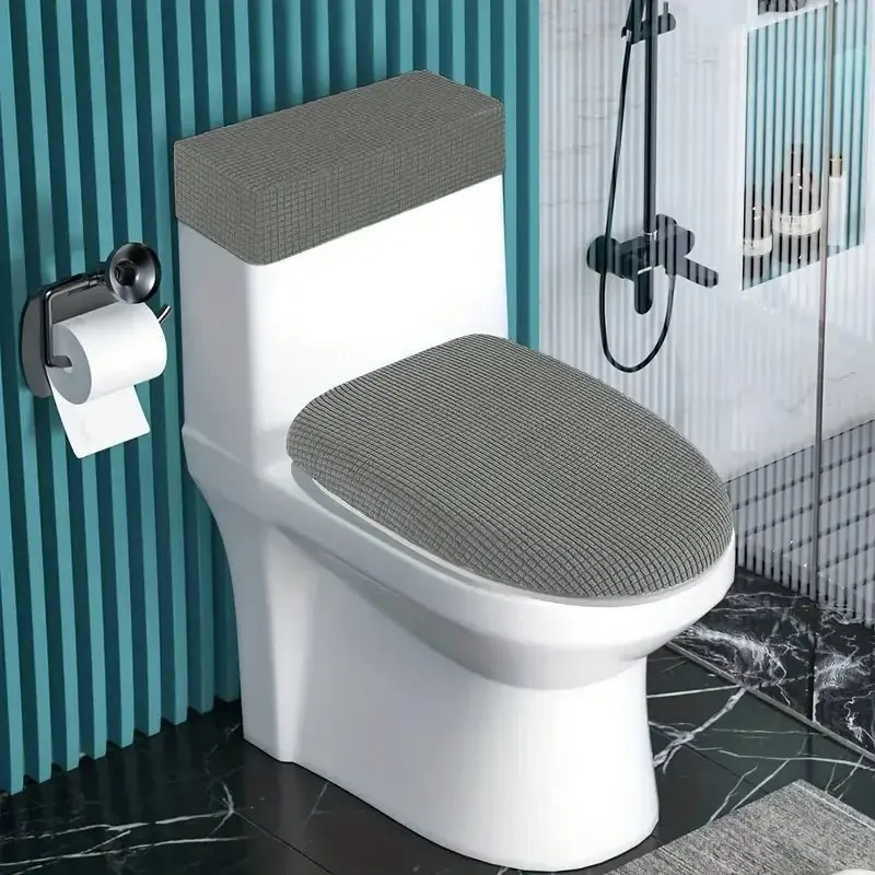 Housse de siège de toilette en polaire