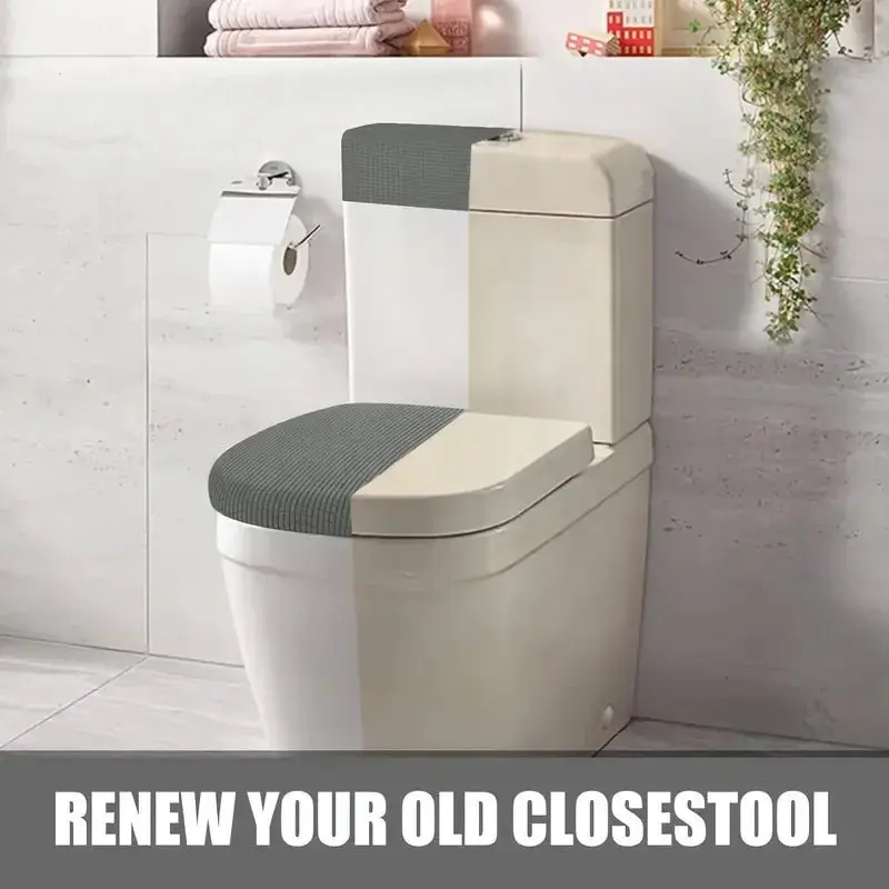 Housse de siège de toilette en polaire