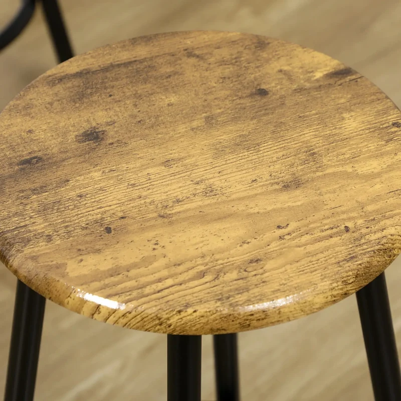 Ensemble table haute et 4 tabourets