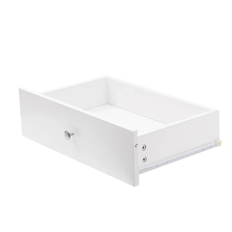 Buffet blanc à 4 portes et 3 tiroirs