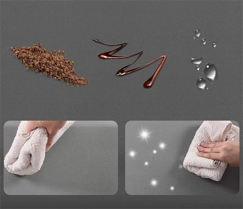 Tapis sur pied anti-fatigue confortable