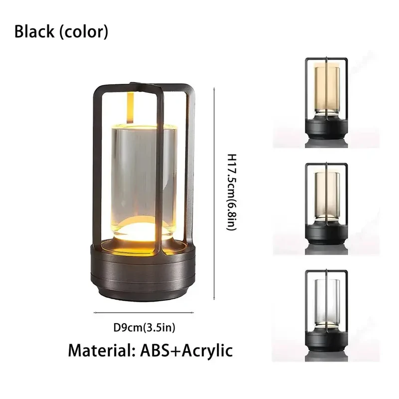 Lampe de Table rechargeable led