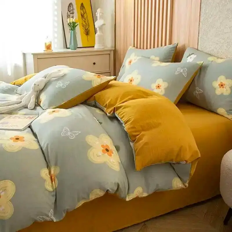 Housse De Couette douce en coton