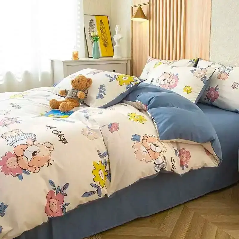 Housse De Couette douce en coton