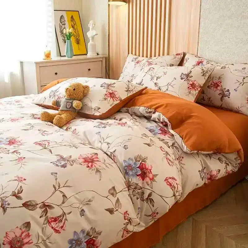 Housse De Couette douce en coton