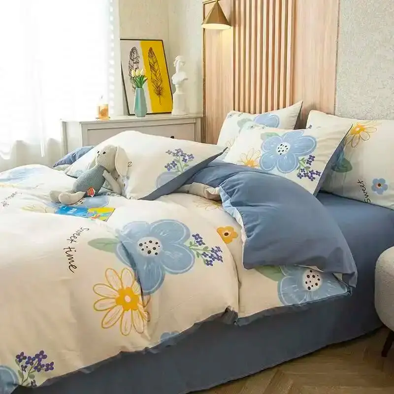 Housse De Couette douce en coton