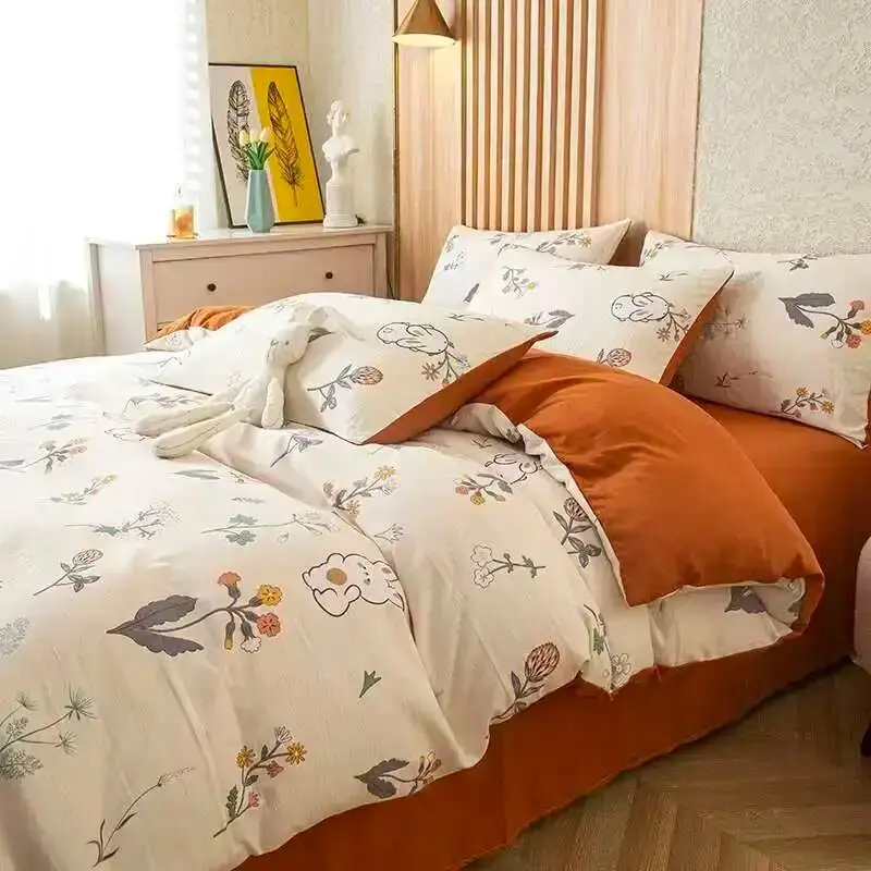 Housse De Couette douce en coton