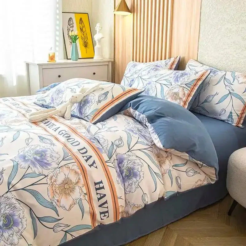Housse De Couette douce en coton
