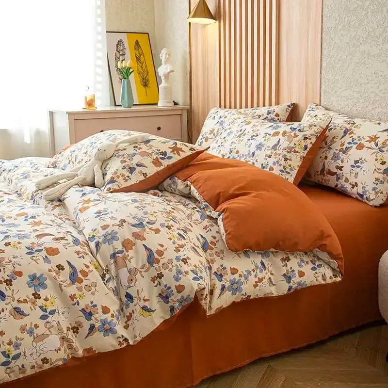 Housse De Couette douce en coton
