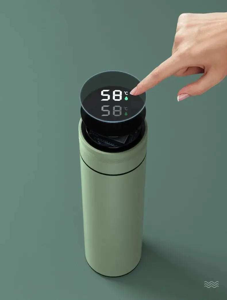 Bouteille Thermos divisée inox LED