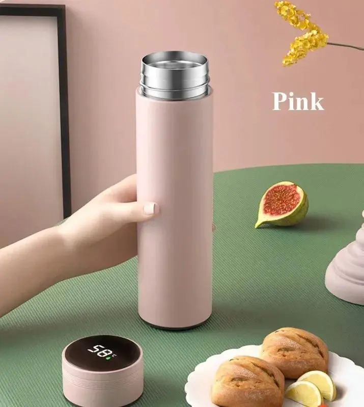 Bouteille Thermos divisée inox LED