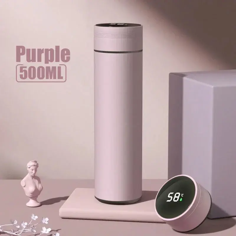 Bouteille Thermos divisée inox LED