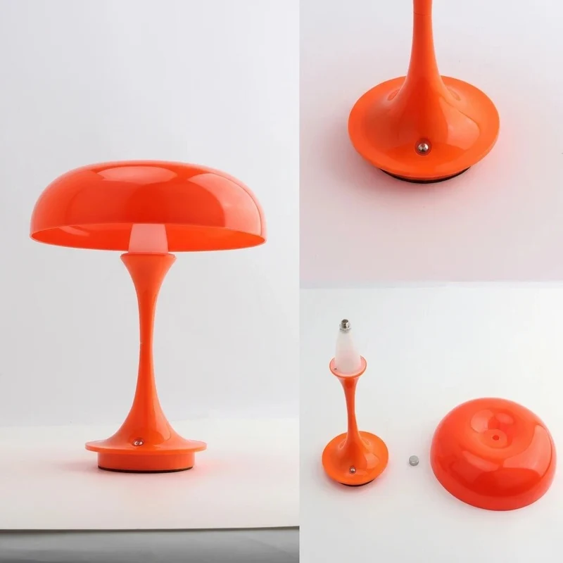 Lampe de table tactile champignon
