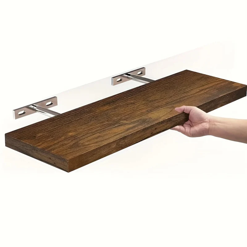 Étagère murale en bois classique