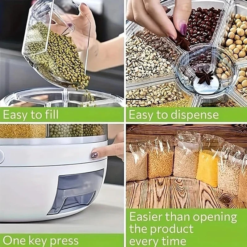 Distributeur alimentaire rotatif