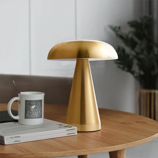 Lampe champignon de table ambiante