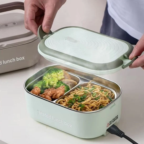 Boîte à déjeuner électrique chauffante
