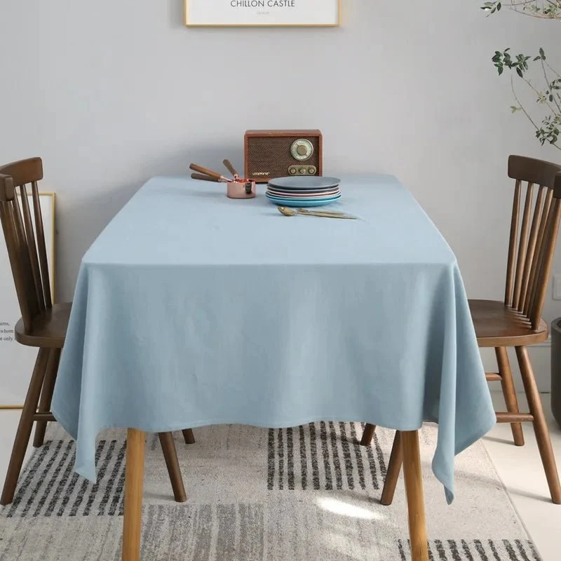 Nappe rectangulaire en coton .