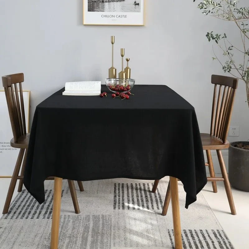 Nappe rectangulaire en coton .