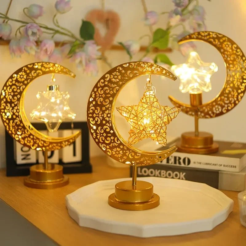 Lampe en métal à table pour l'intérieur