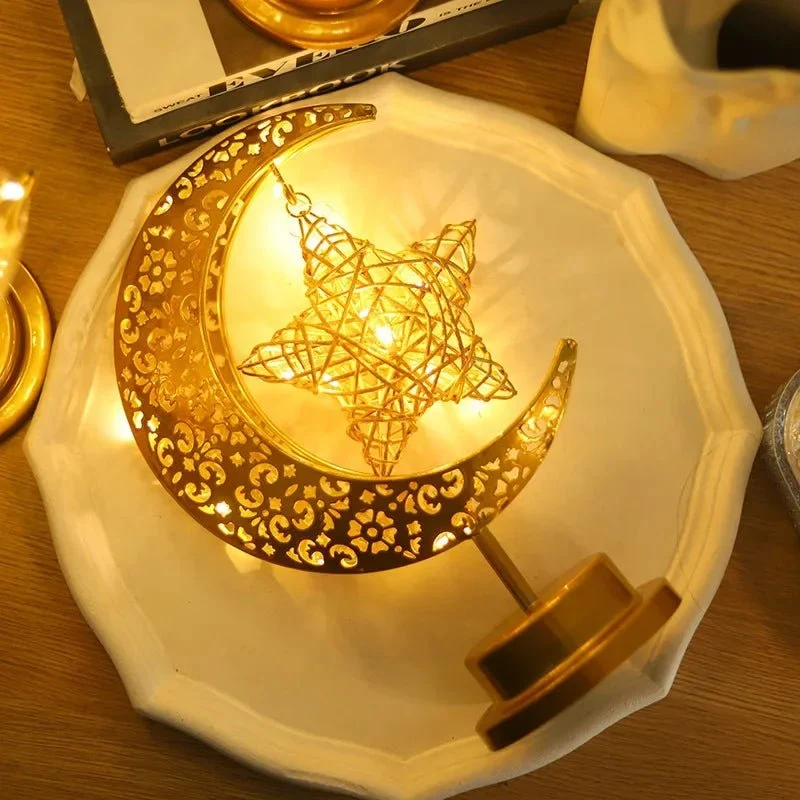 Lampe en métal à table pour l'intérieur