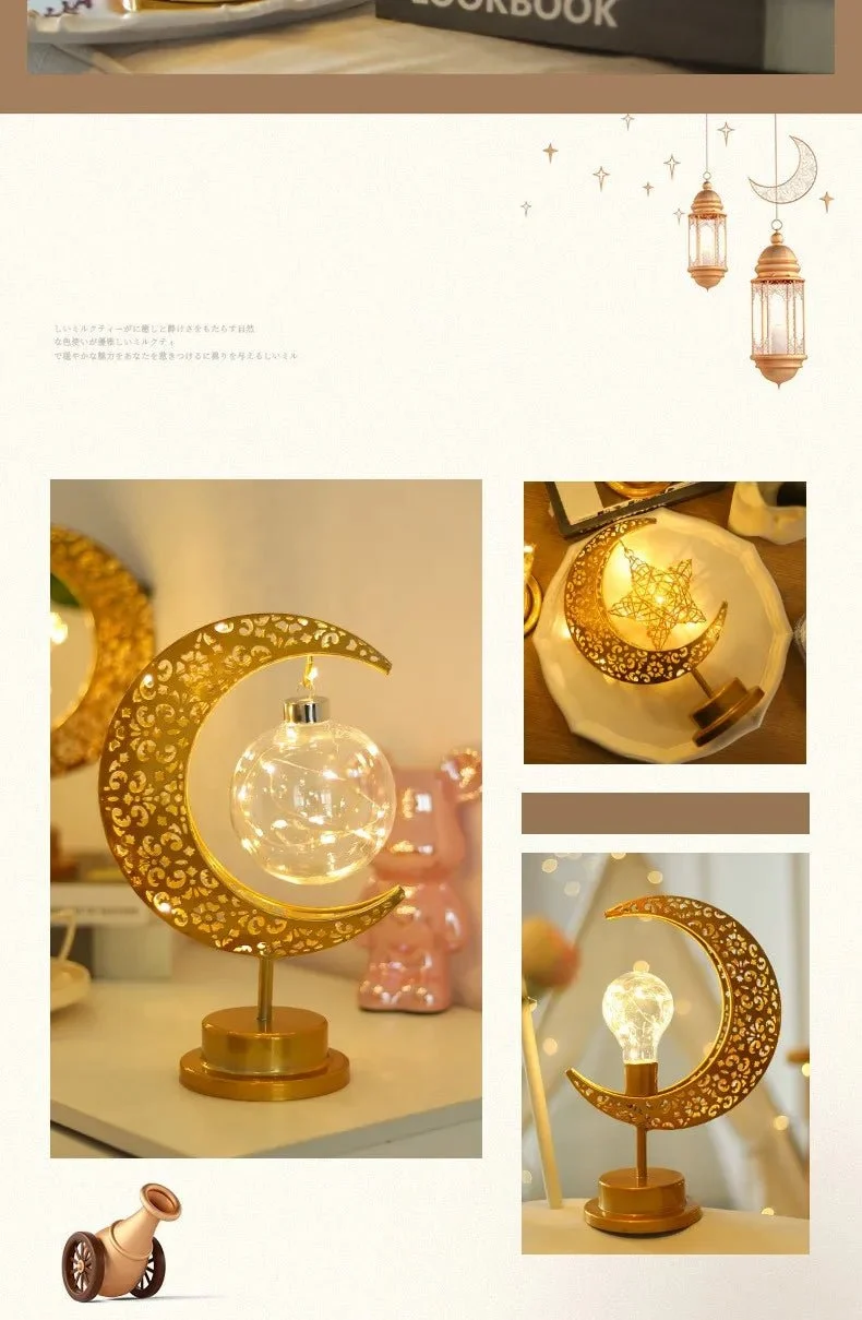 Lampe en métal à table pour l'intérieur