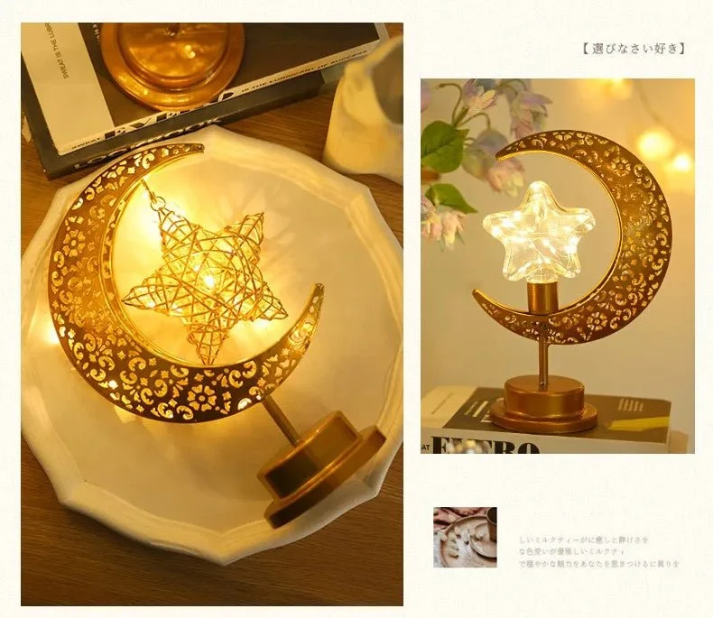 Lampe en métal à table pour l'intérieur