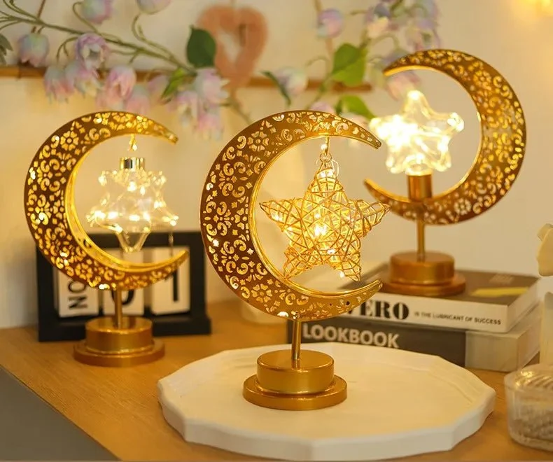 Lampe en métal à table pour l'intérieur