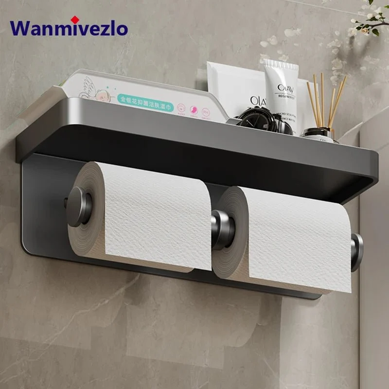 porte-rouleau à papier toilettes plusieurs couleurs