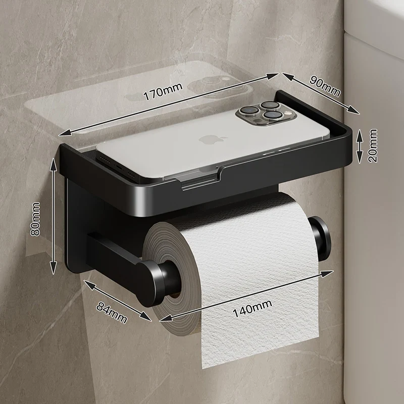 porte-rouleau à papier toilettes plusieurs couleurs