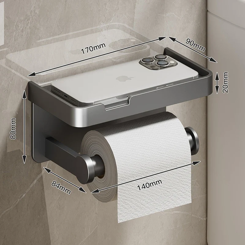 porte-rouleau à papier toilettes plusieurs couleurs