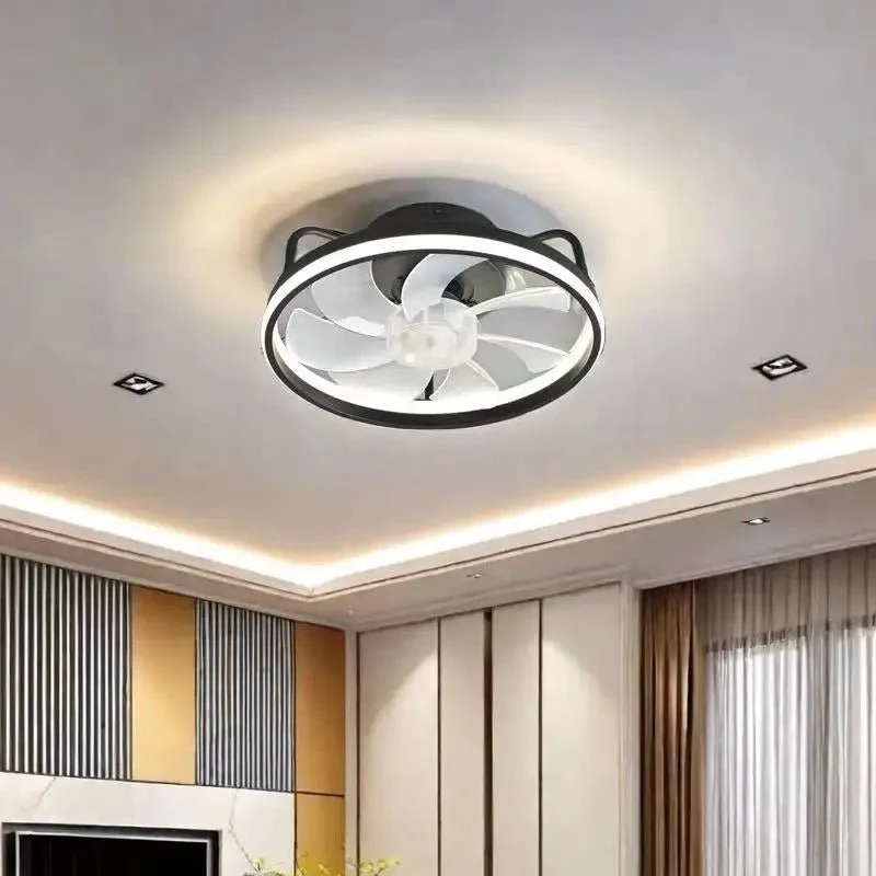 Ventilateur de plafond LED avec télécommande