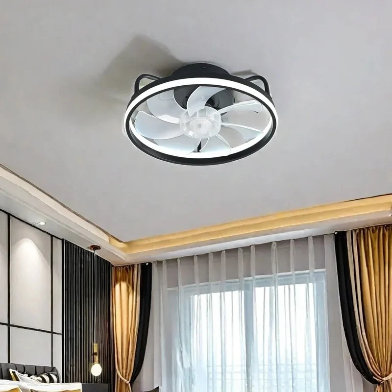 Ventilateur de plafond LED avec télécommande
